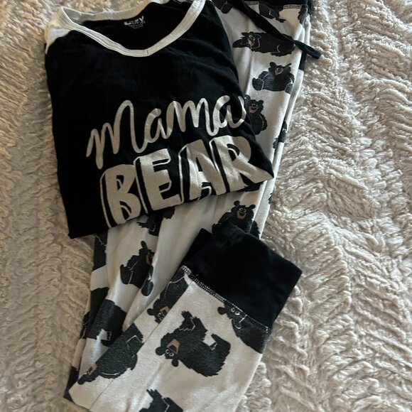 LAZY ONE Mama Bear 2 piece pajamas - Picture 1 of 1